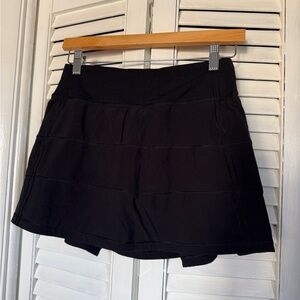 Lululemon Athletica Black Athletic Skirt